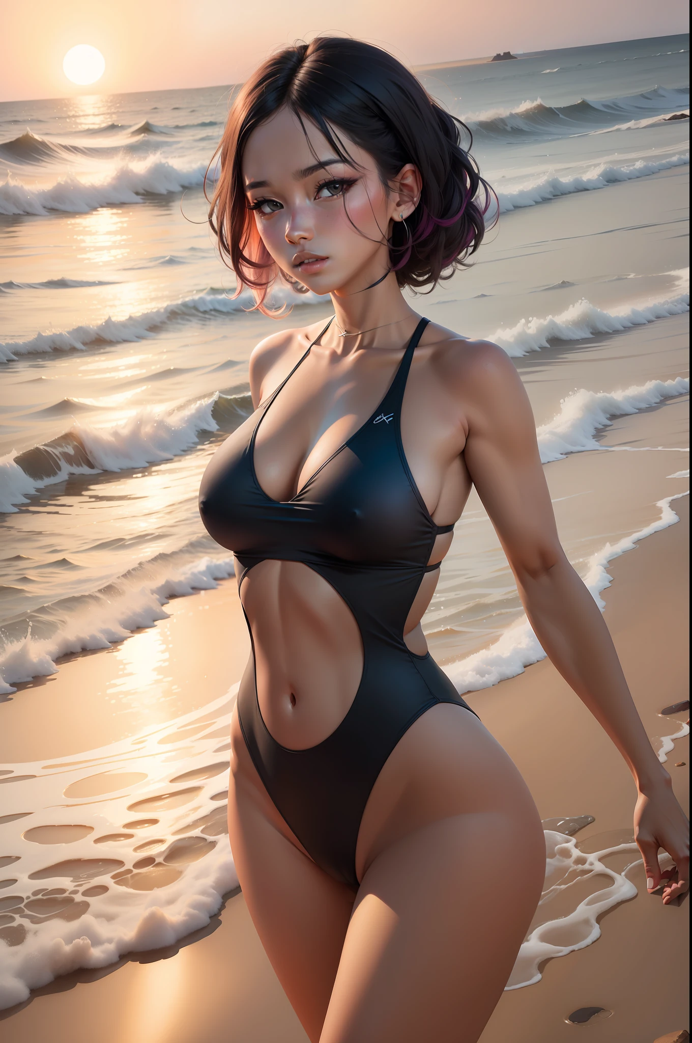 main color:A black