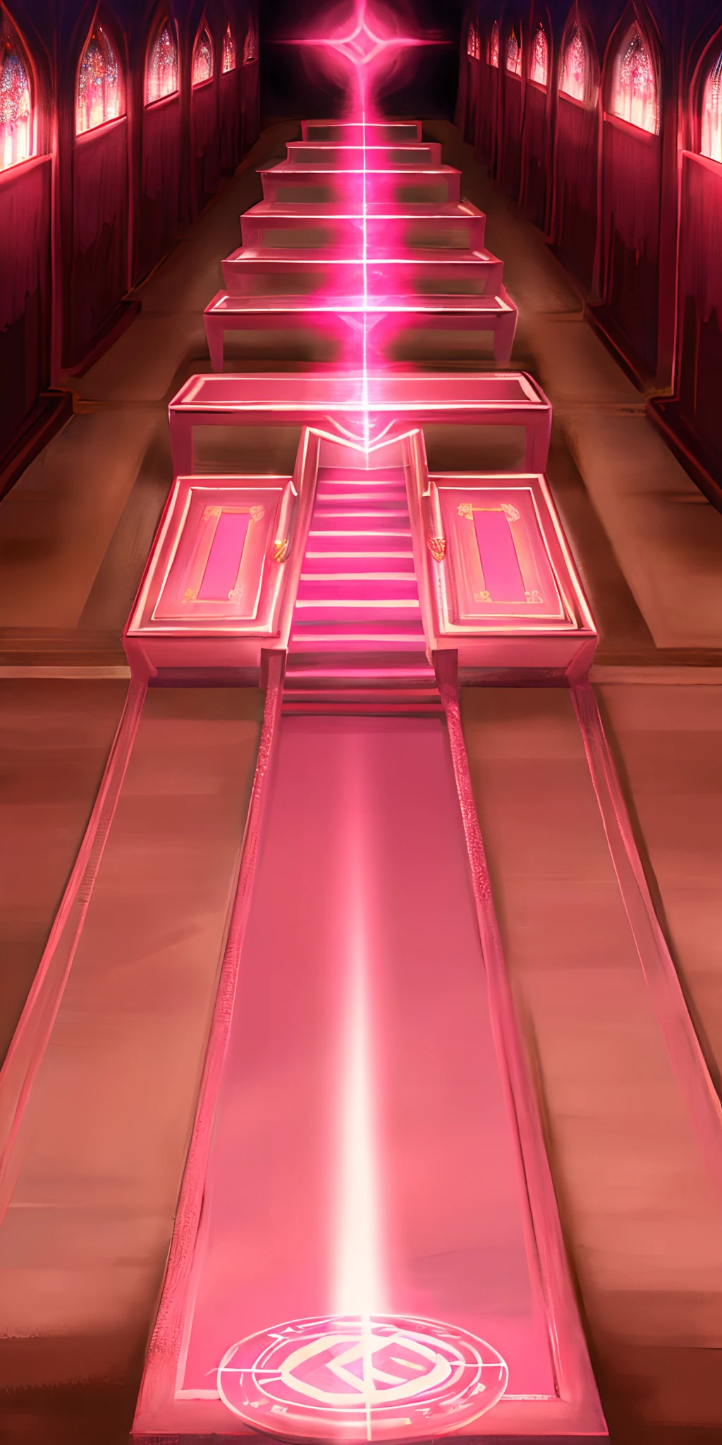 Pink altar