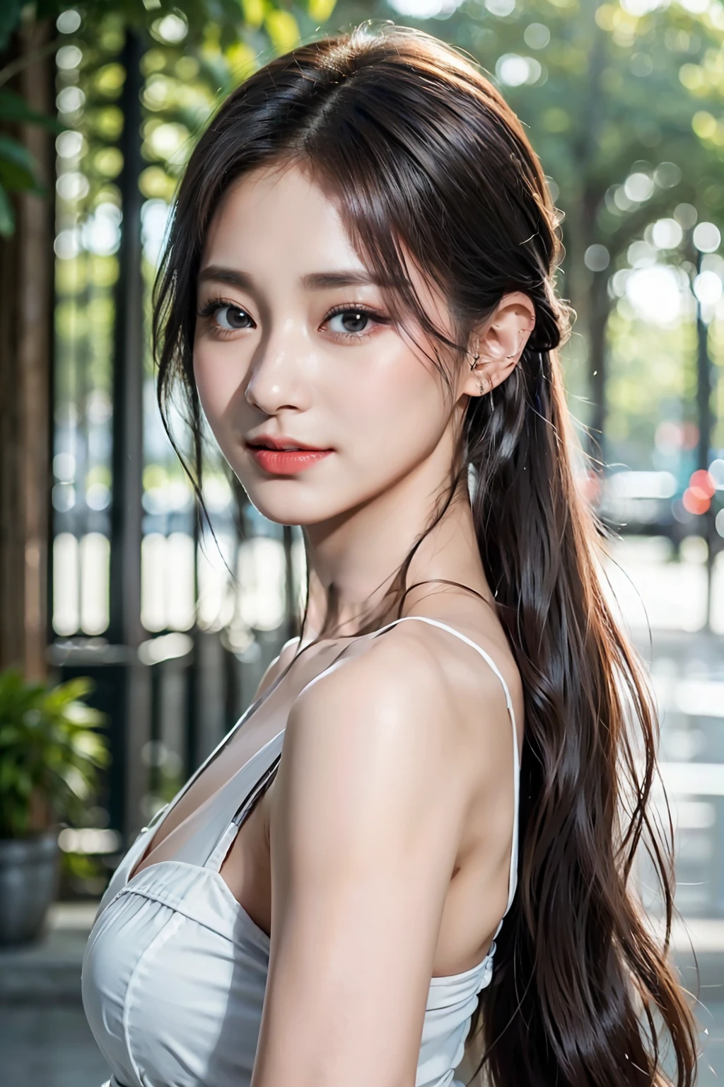 (((Flashy yukata、poneyTail)))、(Walking sideways、matsuri、In the street、natta、Cleavage boldly visible through a yukata、Facing to the side、Walk in parallel、Angle from above)、(very dark lipgloss、Pure Black Lipstick、So many eyelashes、Pure black eyeshadow)、The to the FW、8K、Raw photography、top-quality、hight resolution:1.1、hyper realisitic:1.4、realisitic、The ultra-detailliert、Photorealsitic:1.3、absurderes、masterpiece、ulzzang -6500-v1.1:0.33、Beautiful_mistake-6500:0.66、pureerosface_v1:0.33、Raw foto:1.2、Open mouth、Soft light、Cinema Lights、Film grain、full body Esbian、depth of fields,、blurry backround、eyes focus、年轻、85mmレンズ、F/1.4、professionally lit、portlate、Photon mapping、Radio City、physically-based renderingt、Transparency、a japanese girl、sexual excitement:1.5、Lifelike face、Realistic body、real looking skin、spotless:1.8、huge-breasted:1.3、Teardrops、Teary-eyed、Raised eyebrows、well-styled、camel's toe、A smile、A charming smile、Fluffy clothes、Beautiful collarbone、Beautiful ass, russian face、Russian girls