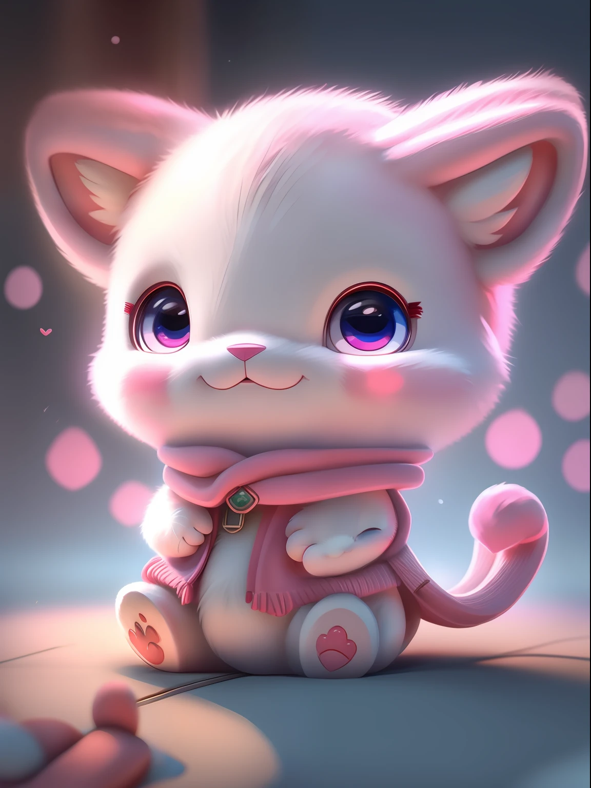 Pink mascot, with eight uprising cultural characteristics, distinctive characteristics, rich connotation Jiangxi city IP has unique creativity and design, in line with the characteristics of the times Cute image, great affinity and communication Cute little animals Furry, anime, contemporary art, UHD