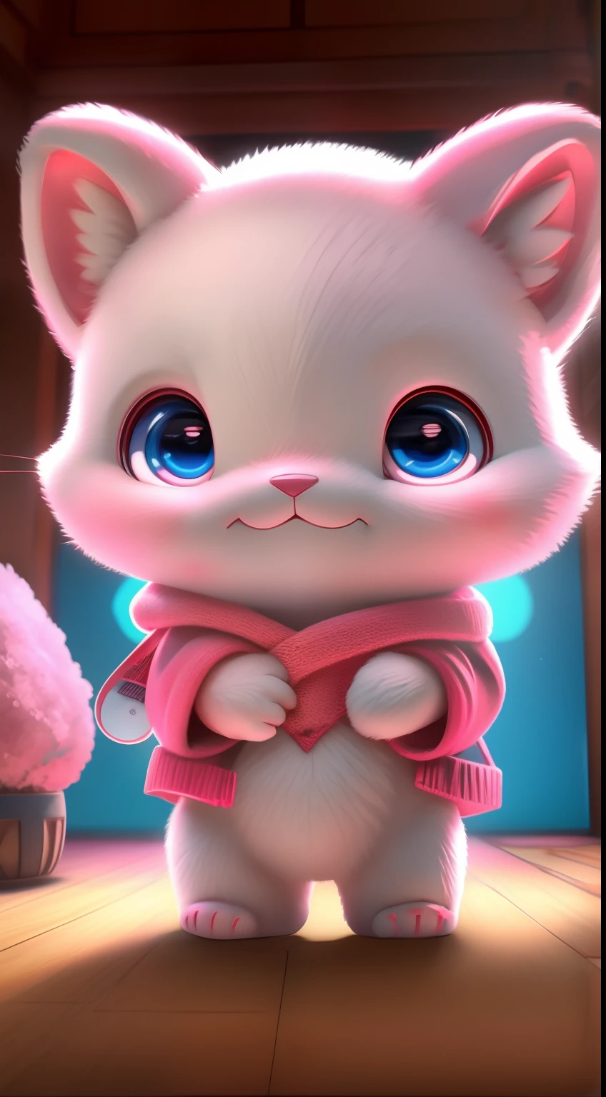 Pink mascot, with eight uprising cultural characteristics, distinctive characteristics, rich connotation Jiangxi city IP has unique creativity and design, in line with the characteristics of the times Cute image, great affinity and communication Cute little animals Furry, anime, contemporary art, UHD