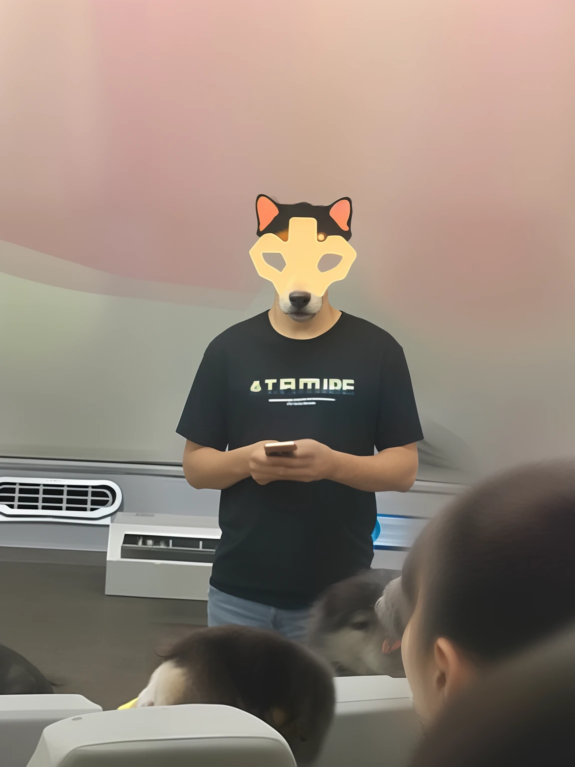 Dog head,photorealestic,sideface