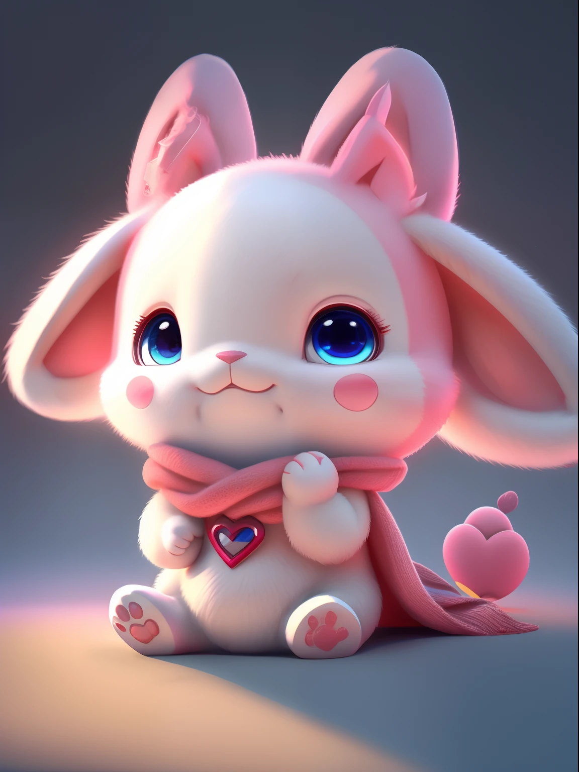 Pink mascot, with eight uprising cultural characteristics, distinctive characteristics, rich connotation Jiangxi city IP has unique creativity and design, in line with the characteristics of the times Cute image, great affinity and communication Cute little animals Furry, anime, contemporary art, UHD