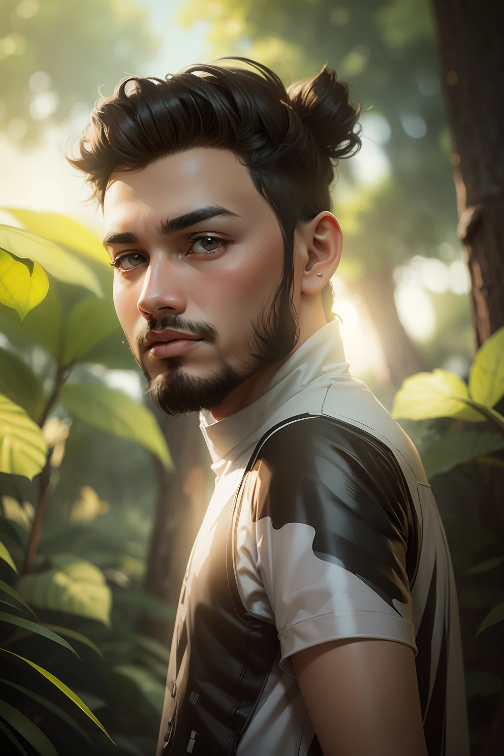Toon effect, change background nature
