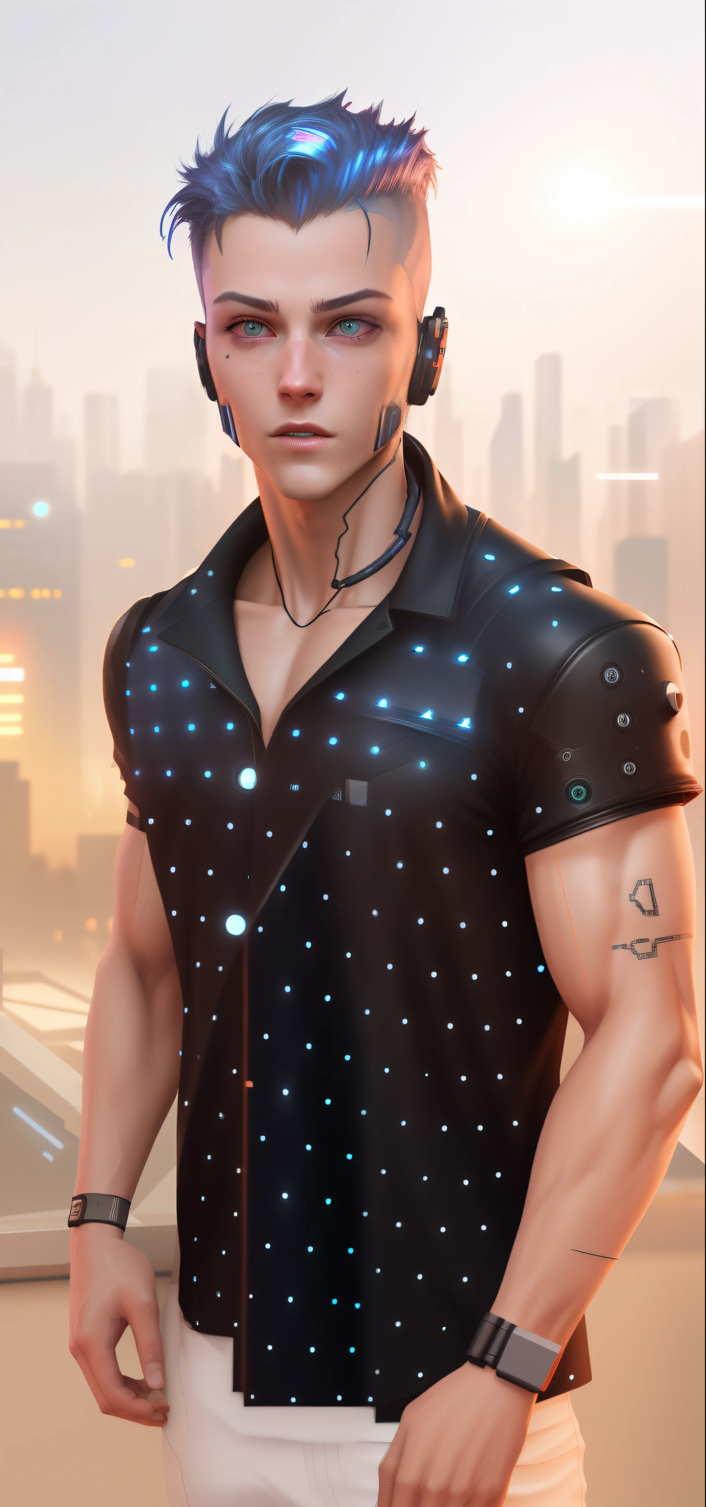 cyberpunk,smartboy,lighting realistic background,8k,v4