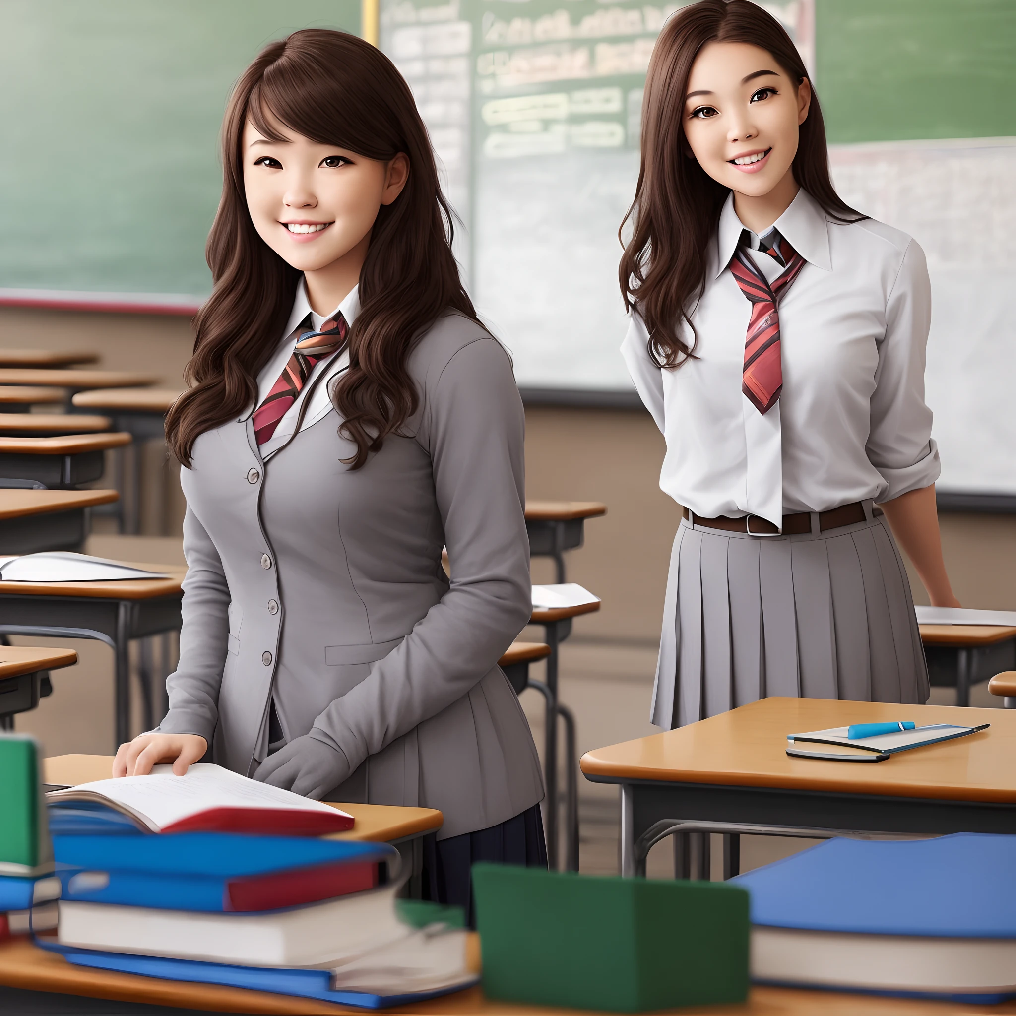realistic school teacher