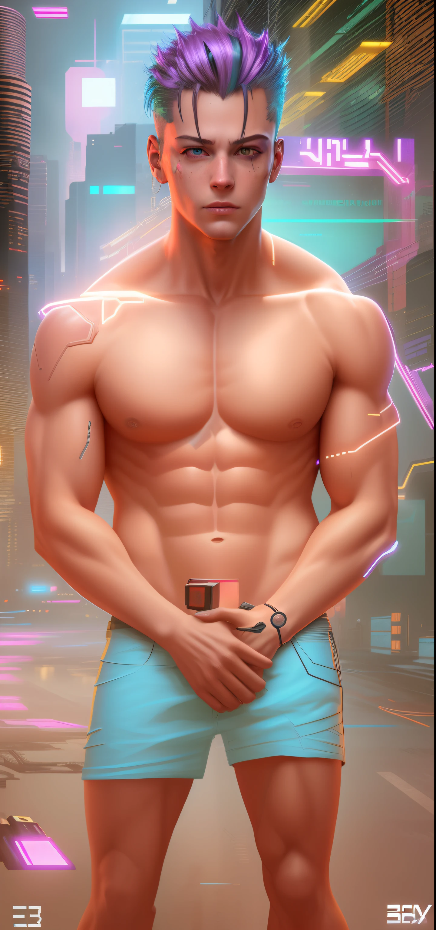 cyberpunk,smartboy,lighting realistic background,8k,v4