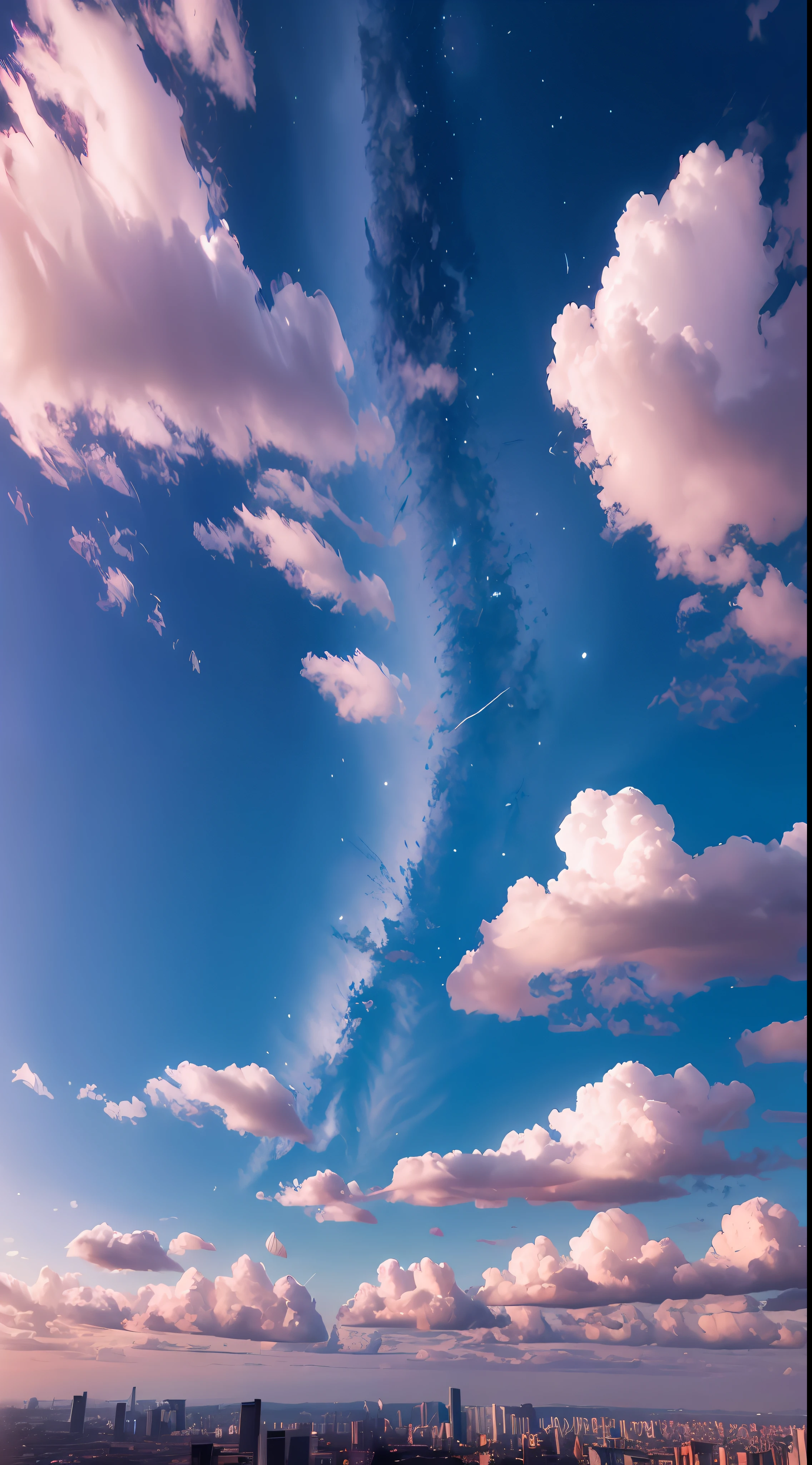 Skysky,Colorful auspicious clouds,8K wallpapers,extreme beautiful,winning artwork