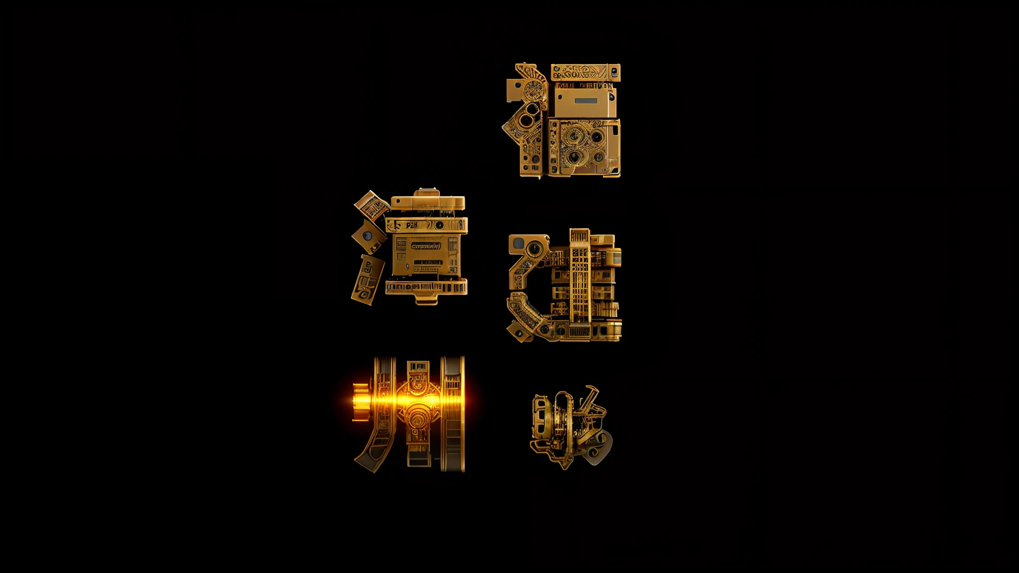 对称| steampunc| Cyberpunk| Cyborg| intricately details| to scale| Hyperrealistic| Cinematic lighting| Digital art| concept-art| MDJRNY-V4 style Cyber Punk Perssonage,Metal and mechanical,Sketch mechanical design,simplebackground,OC renderer,3D,Unreal Engine5
