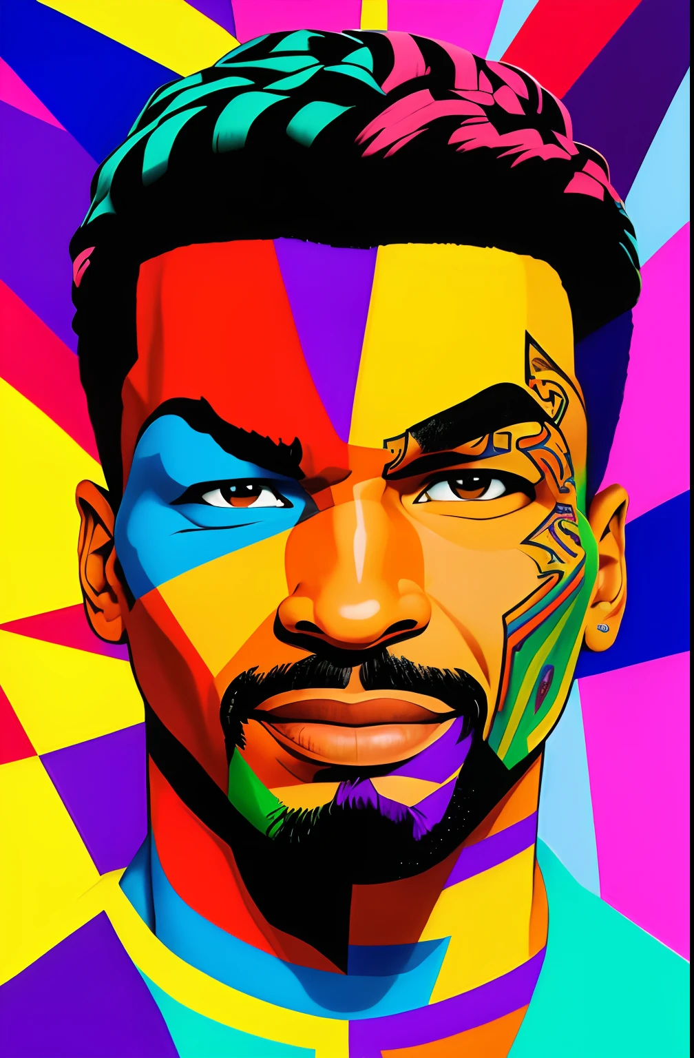 (MIKE TYSON SMILE , Eduardo Kobra ,Romero Brito,The Filling Twins ,multidimensional geometric wall PORTRAIT, arte, Chibi,
Yang08k, lindo, Colouring,
Primary works, qualidade superior, melhor qualidade, Arte Oficial, Beautiful and Aesthetic, 512 mil