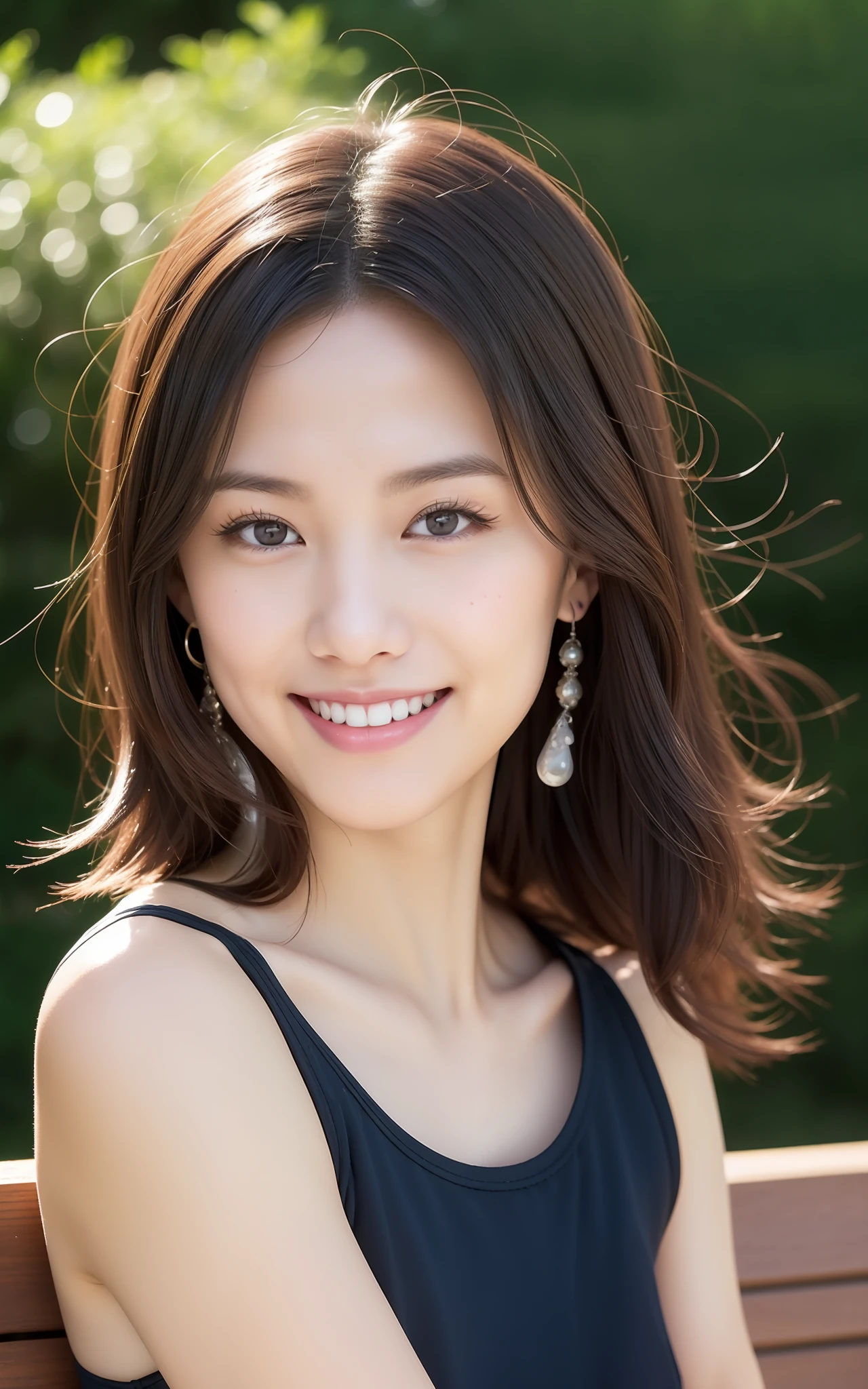 ((top-quality、8K、​masterpiece:1.3、超A high resolution))、(Clear focus:1.4、The focus is on people:1.2)、A Japanese Lady、年轻、kawaii、1 persons、full bodyesbian、((dark brown  hair))、(1/2 white and 1/2 pink sportswear:1.2、Detailed fabrics、Fluffy fabric)、Super fine face、light skinned、A detailed eye、Narrow-eyed、二重まぶた、Reddish cheeks、Running、Detailed skin、light skinned、Sweating、Lustrous skin、Shine skin、Shaded skin、ruddy lips、a smile、Silver earrings、smart watch、Large breasts、looking in camera、(细致背景、a park:1.5、Benches)、morning、Natural lighting、dynamic ungle、wakame、wakame、wakame、wakame、wakame、wakame、wakame、wakame、wakame、wakame、wakame、wakame、wakame、wakame、wakame、wakame、wakame、wakame、wakame、wakame、wakame、wakame、wakame、wakame、wakame