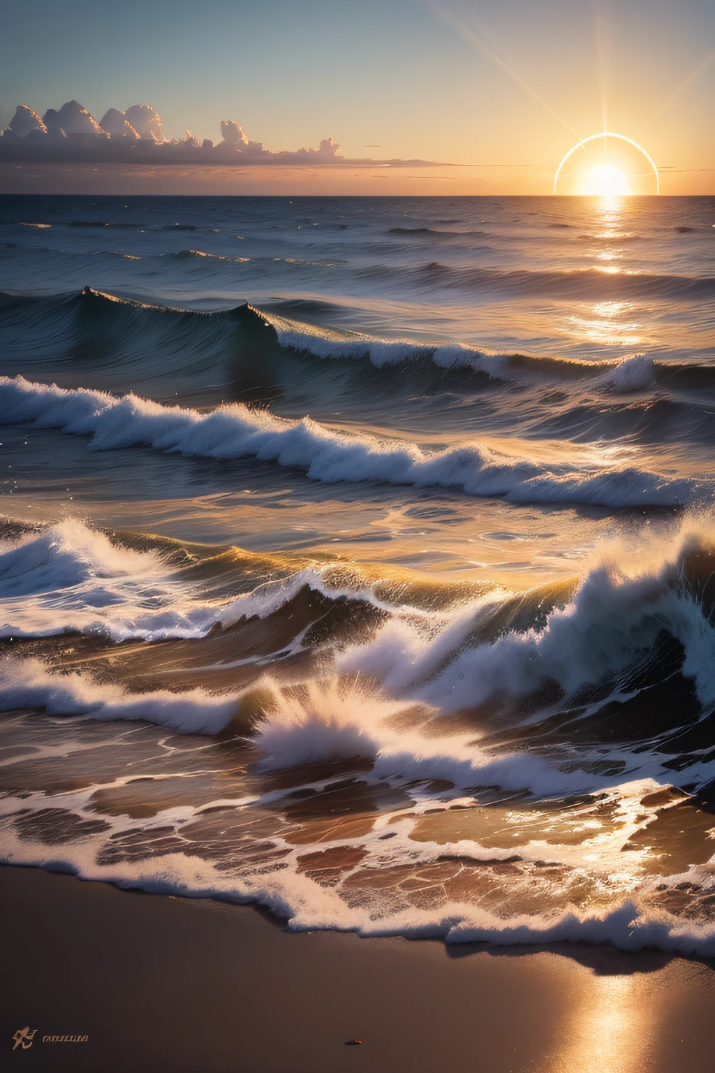 suns，the ocean