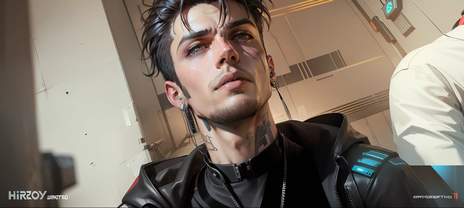 Change background cyberpunk handsome ,boy realistic face ,8k ultra