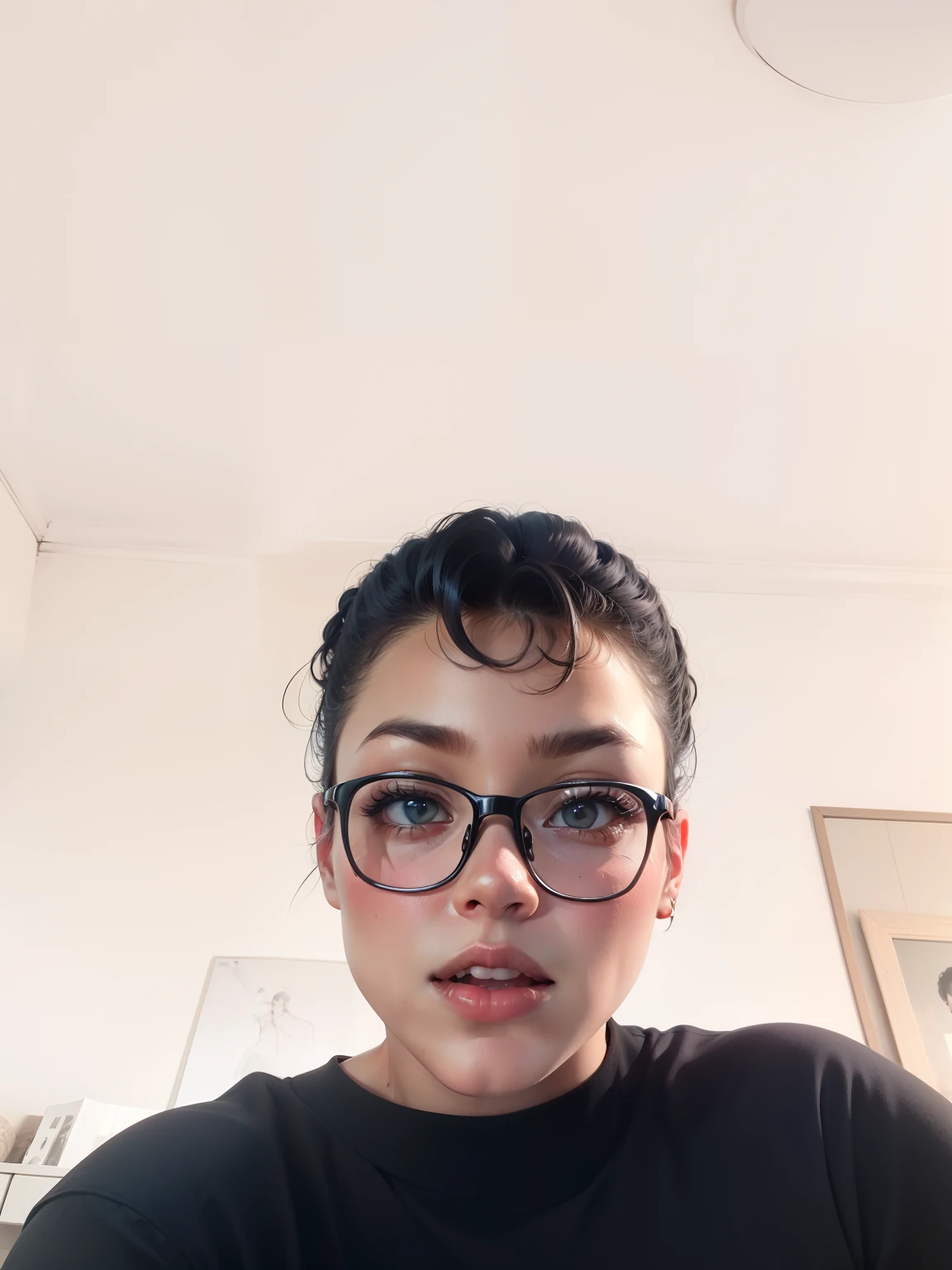 Black Haired Woman