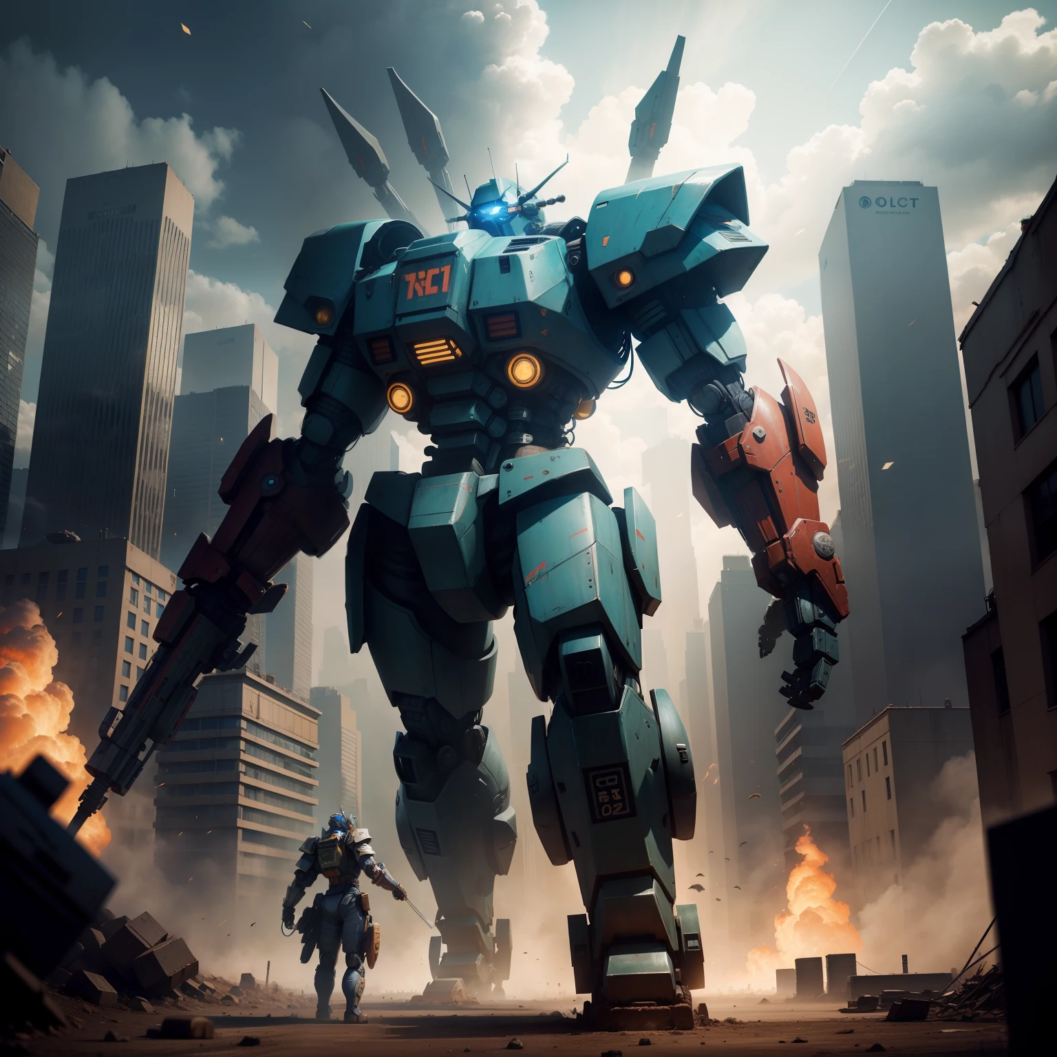 giant robots，Up