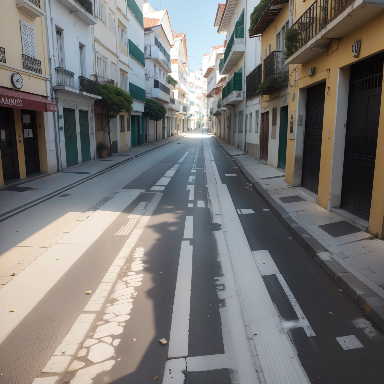 Foto realista de maltes branco na rua olhando a lua no ceu