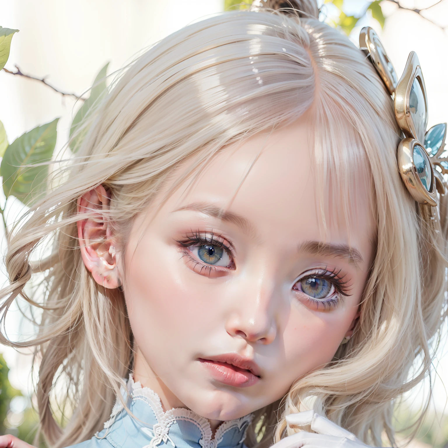 Cute Indian girl，Elf ears，Genshin Suminasita，Anime CG，3D modeling