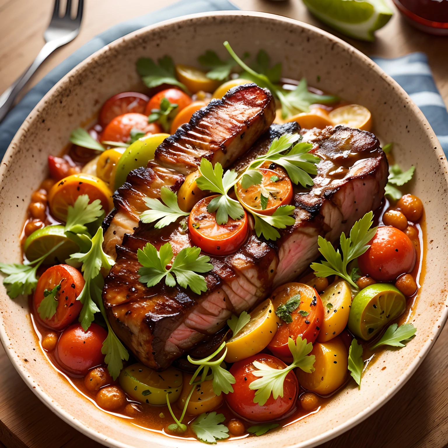 Argentinian Roasted Chorizo Steak, --auto --s2
