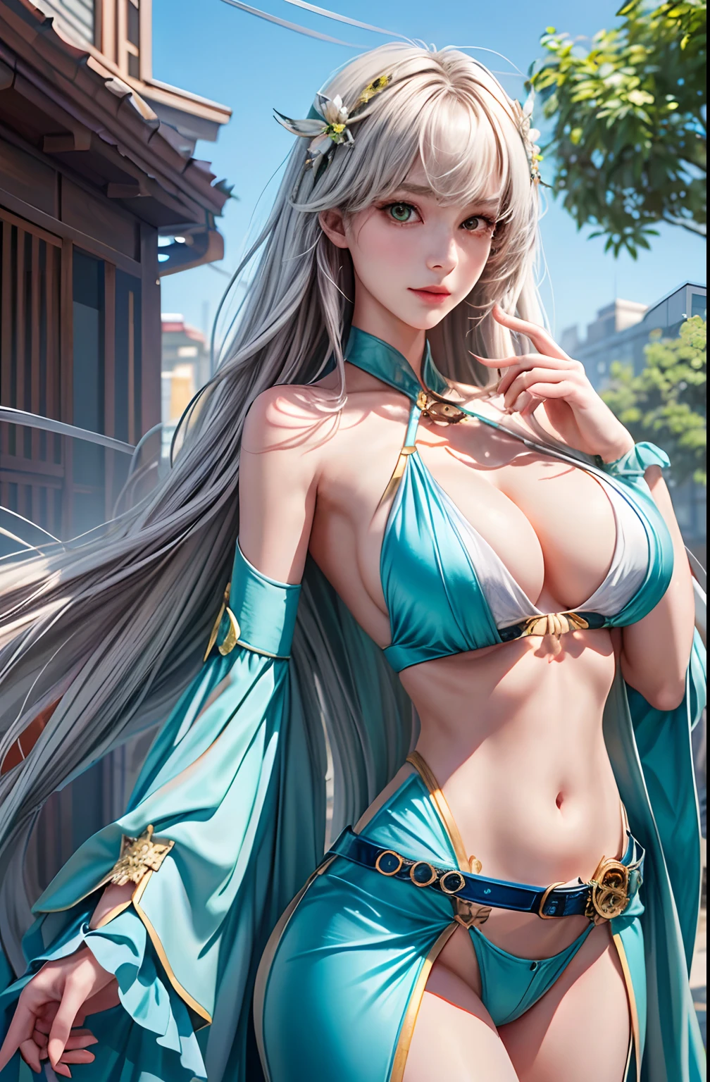 （tmasterpiece，best qualtiy）），fiona\（tof\），1girll，独奏，nedium breasts，large_breasts，looking at viewert，anime big breast，full_body，Poker face，big breasts enchanting，beautifull detailed face，beatiful detailed eyes，