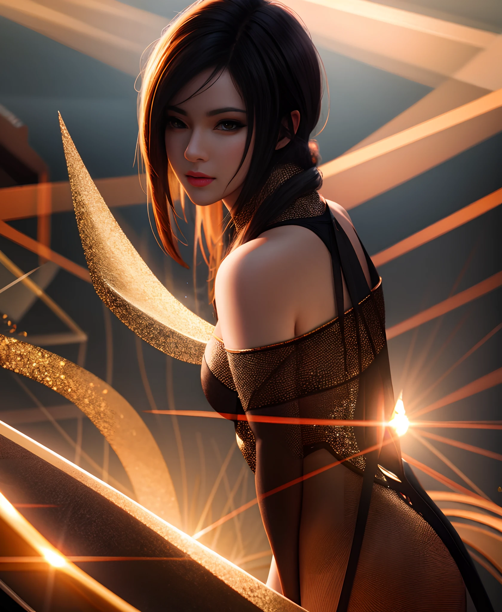 masterpiece, best quality, high quality, High definition, High quality texture, High quality shadow, high detail, realistic, Cinematic Light, sidelighting, Lens Flare, Ray tracing, sharp focus,