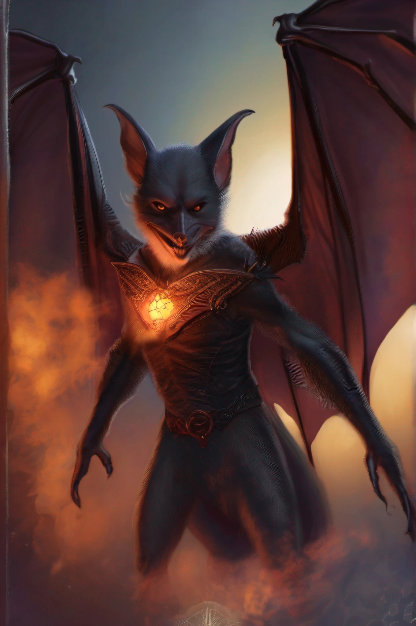 vampire bat wing T4C, fire ball is best,
