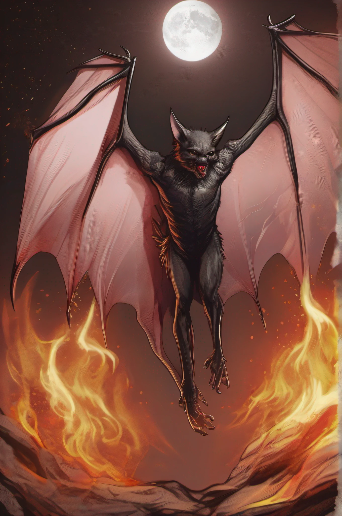 vampire bat wing T4C, fire ball is best,