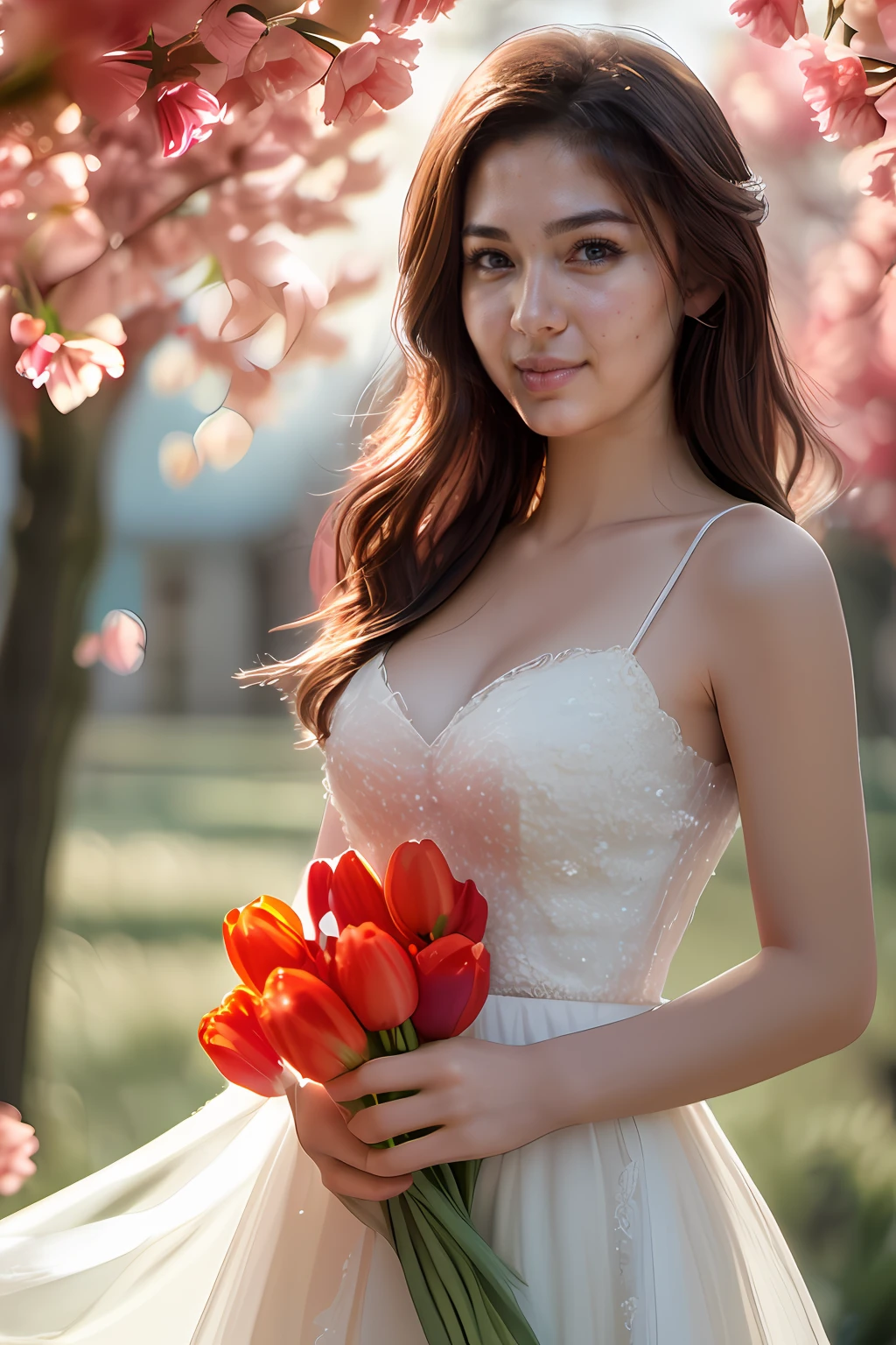 Smile , Masterpiece, best picture quality, high quality, beautiful woman, swollen eyes, detailed eyes, detailed skin, beautiful skin, ultra high resolution, (reality: 1.4),very beautiful