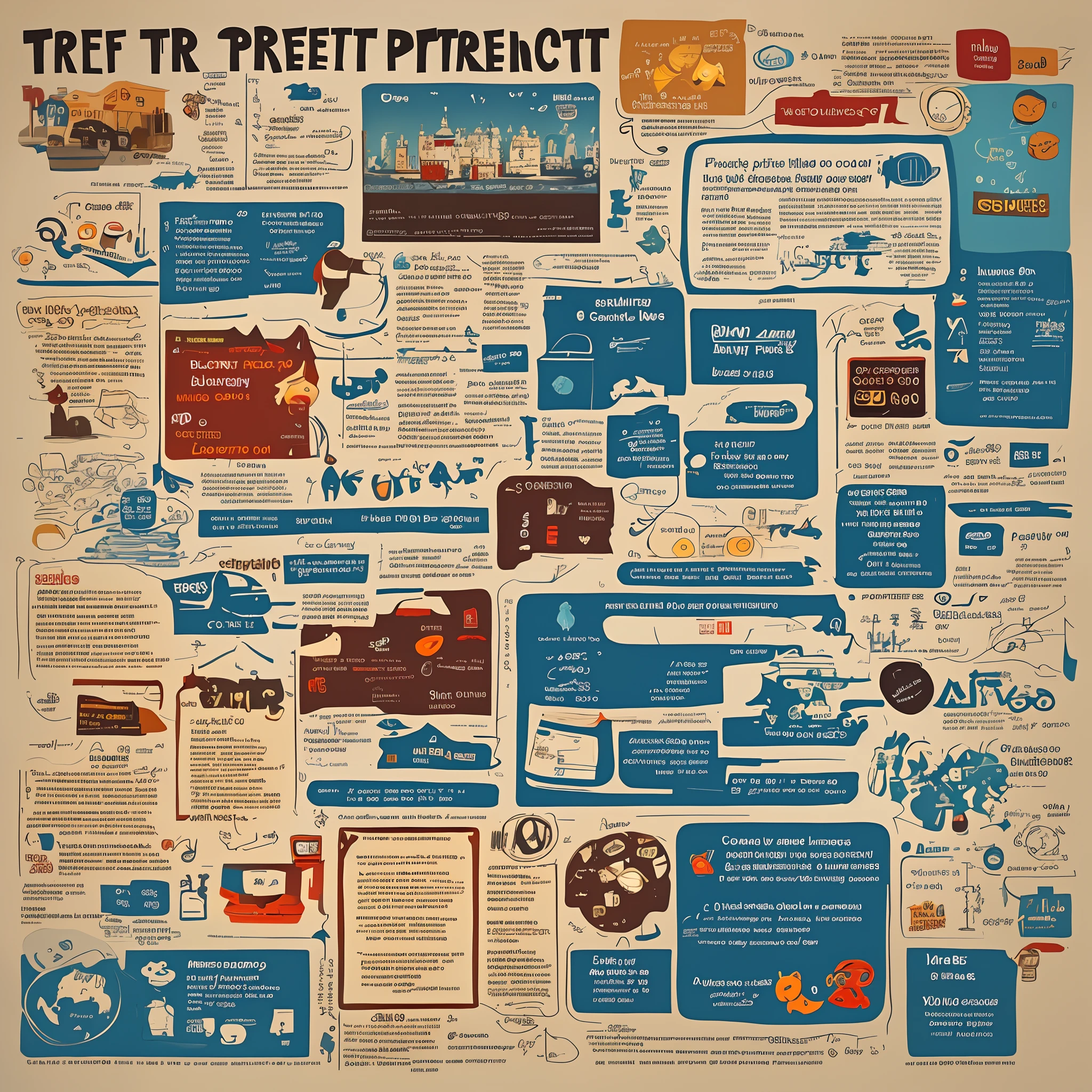 poster for thief prevent simple illustratio