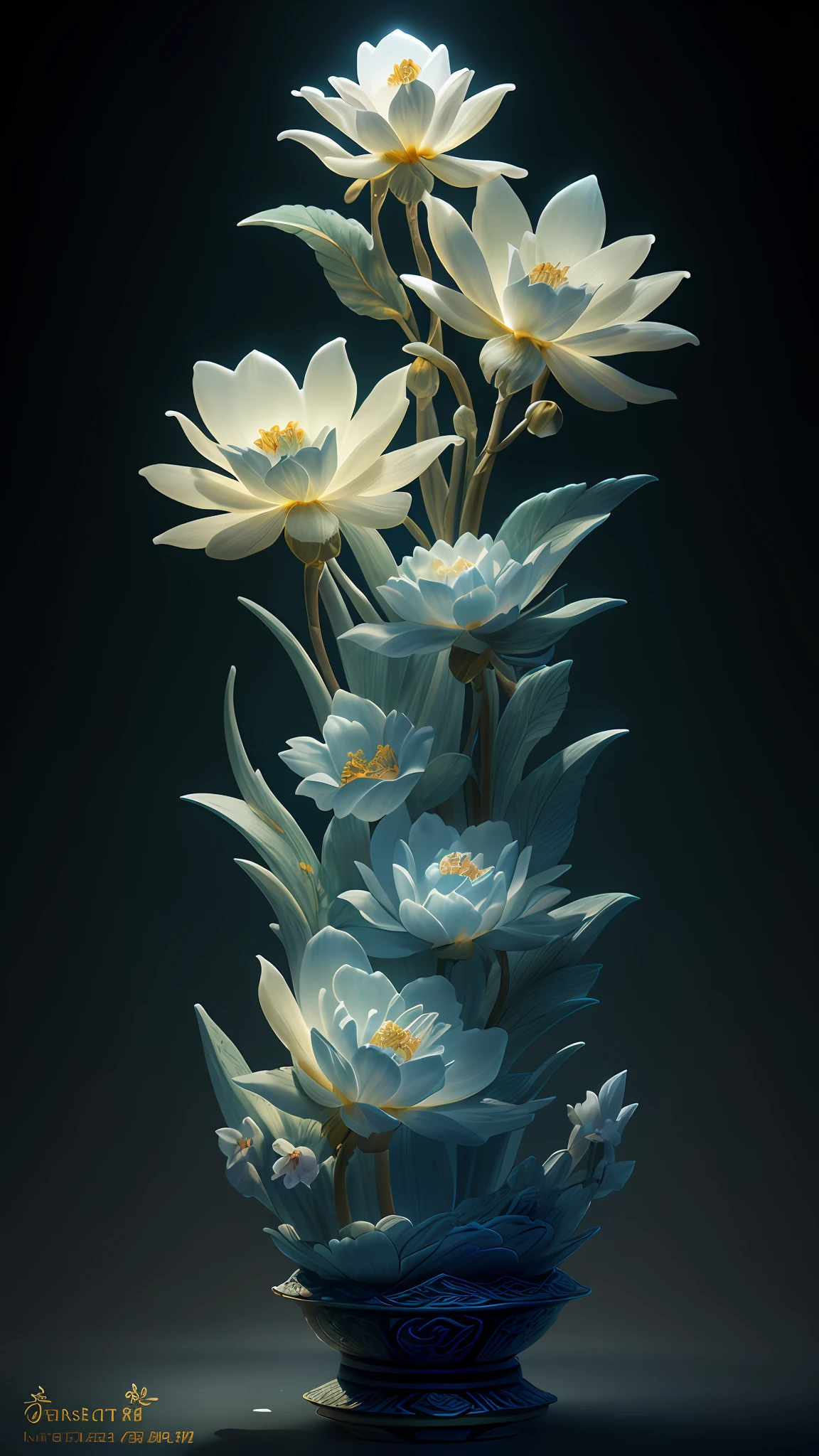 best quality, realistic, photorealistic, ultra detailed, "Mountain of Flower and Fruit+Fairy+Chinese Architecture" highly detailed carving on "southern ice" porcelain,Ultra wide angle,Accent Lighting,Volumetric Lighting,backlighting, (detailed light),((an extremely delicate and beautiful)),dramatic_shadow,ray_tracing,hdr