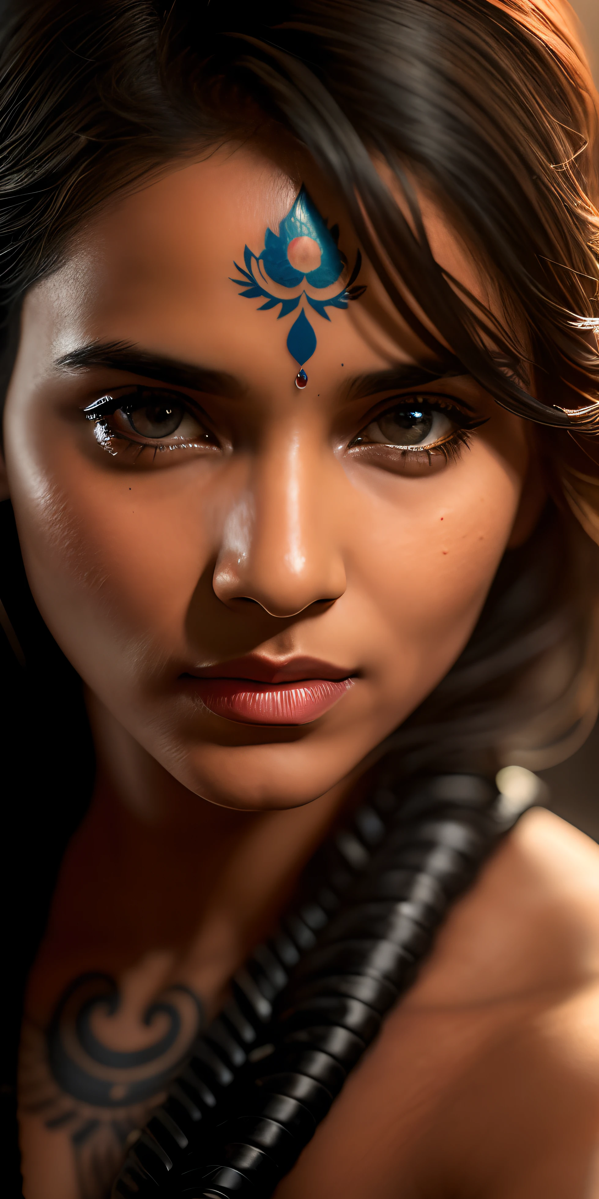 beautiful mature robotic Indian college girl, 3d snake tatoo on neck, outside in school, ((slim, petite)), photoshoot, photorealistic, photo, masterpiece, realistic, realism, photorealism, high contrast, photorealistic digital art trending on Artstation 8k HD high definition detailed realistic, detailed, skin texture, hyper detailed, realistic skin texture, armature, best quality, ultra high res, (photorealistic:1.4),, high resolution, detailed, raw photo, sharp re, by lee jeffries nikon d850 film stock photograph 4 kodak portra 400 camera f1.6 lens rich colors hyper realistic lifelike texture dramatic lighting unrealengine trending on artstation cinestill 800,