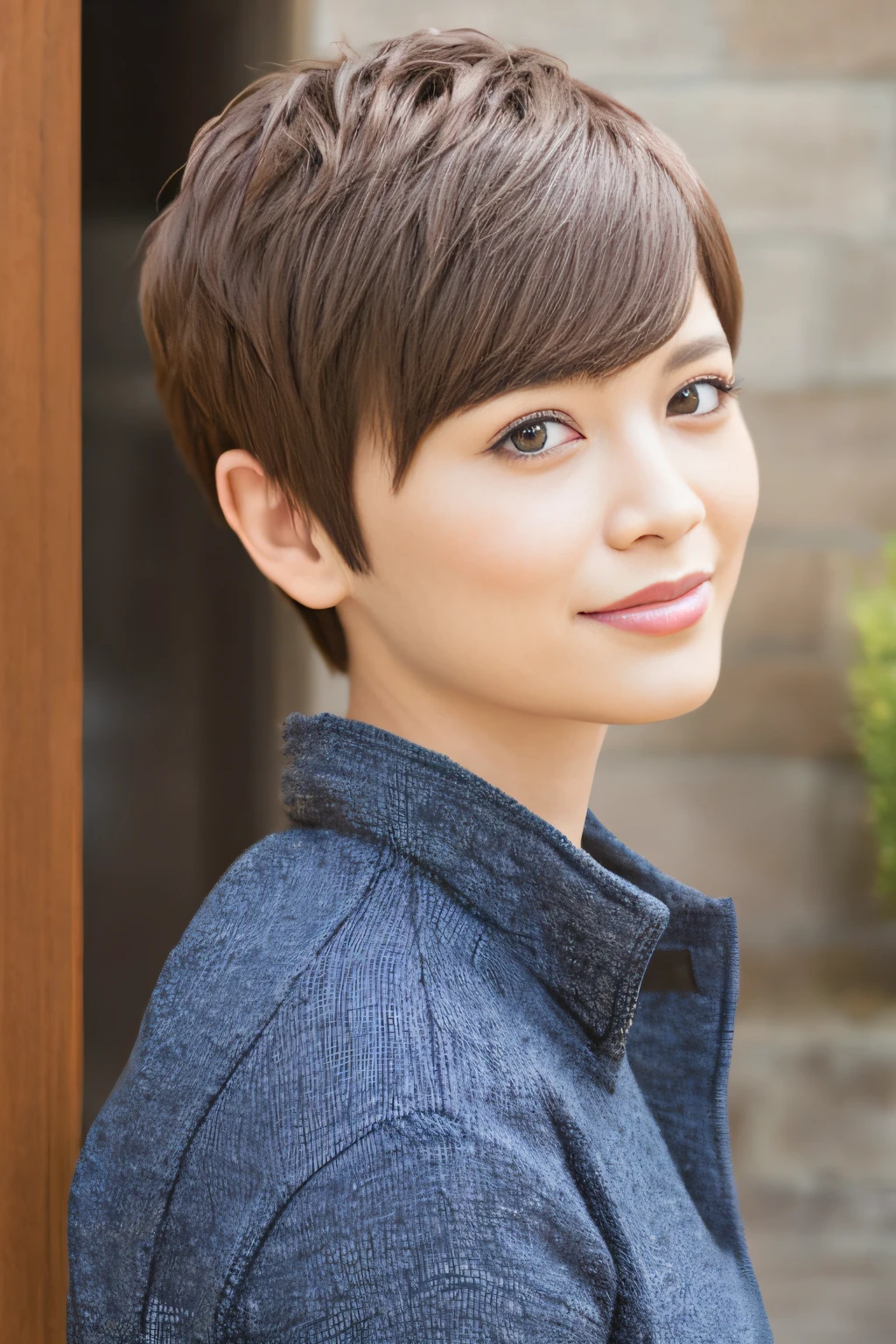 a pixie cut　Hachikirenbaka