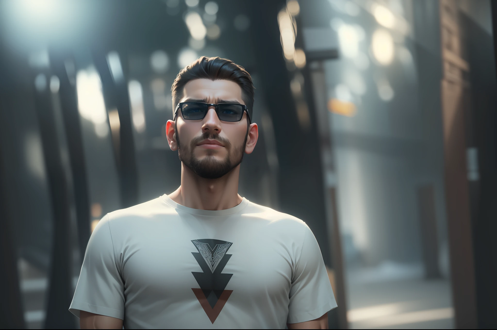 Handsome realistic face, 8k resolution, don't change the background