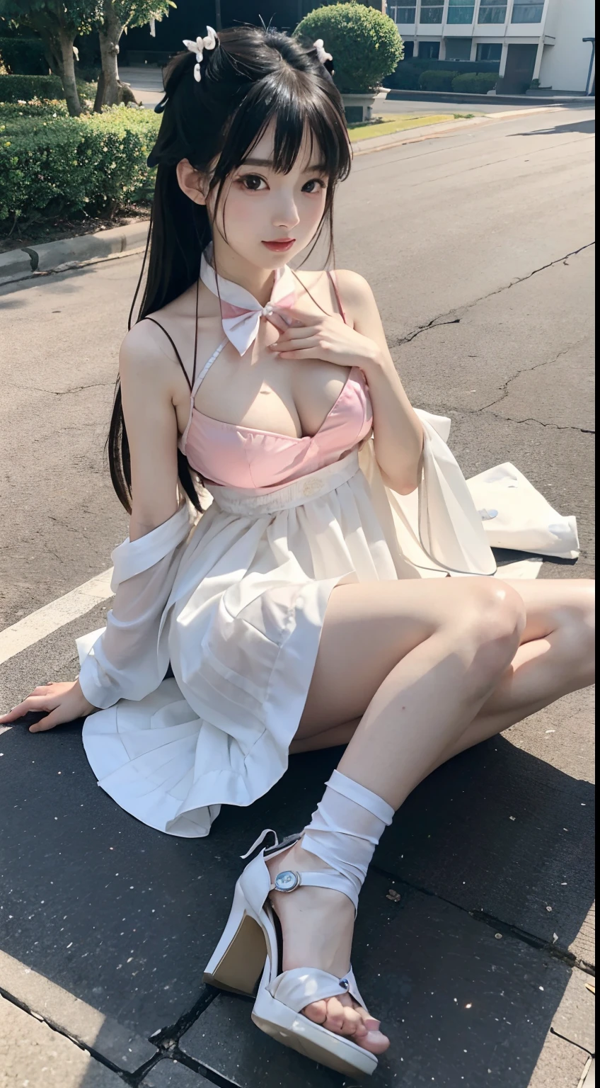 Master quality, Highest quality, Best picture quality, Exaggerated details, A cute 8 year old asian girl,The expression is shy,Close-up hand film, Anime girl in real life, Anime girl cosplay, gorgeous maid, anime girl in a maid costume, seductive anime girls, cute anime waifu in a nice dress, attractive anime girls, loli in dress, pretty anime girl, small curvaceous loli, Beautiful anime girl, Anime cosplay, Perfect robot girl with slightly narrowed eyes, Adjust her hair, Long eyelashes (Long hair / Very, Very exaggerated big breasts and breasts , Pose in front of the camera, Wet breast wear, Wet-breasted Hanfu open V-chested clothes, full-body xianxia, Accessory diamond details, Erotic, Flower details,Leaking ,Pee like crazy,Pee yourself,Hands caressing the female
High heels