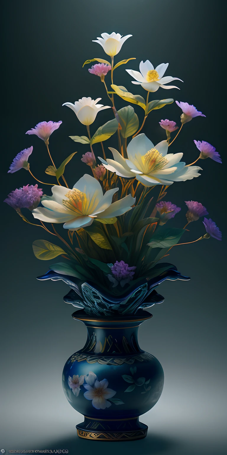 best quality, realistic, photorealistic,  ultra detailed, "Mountain of Flower and Fruit+Fairy+Chinese Architecture" highly detailed carving on "southern ice" porcelain,Ultra wide angle,Accent Lighting,Volumetric Lighting,backlighting, (detailed light),((an extremely delicate and beautiful)),dramatic_shadow,ray_tracing,hdr