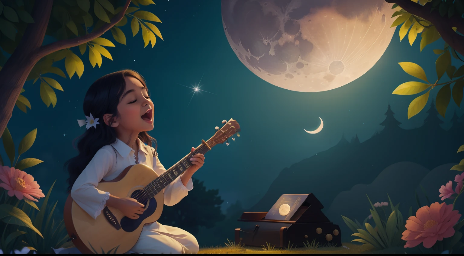 Singing on the Day of the Moon
It's a day (o de noche!) para celebrar el poder y la belleza de la luna. It is a day to connect with the natural rhythms of the moon and tune into the energies of the night.
