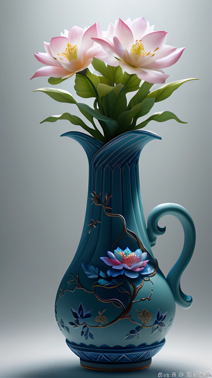 best quality, realistic, photorealistic,  ultra detailed, "Mountain of Flower and Fruit+Fairy+Chinese Architecture" highly detailed carving on "southern ice" porcelain,Ultra wide angle,Accent Lighting,Volumetric Lighting,backlighting, (detailed light),((an extremely delicate and beautiful)),dramatic_shadow,ray_tracing,hdr