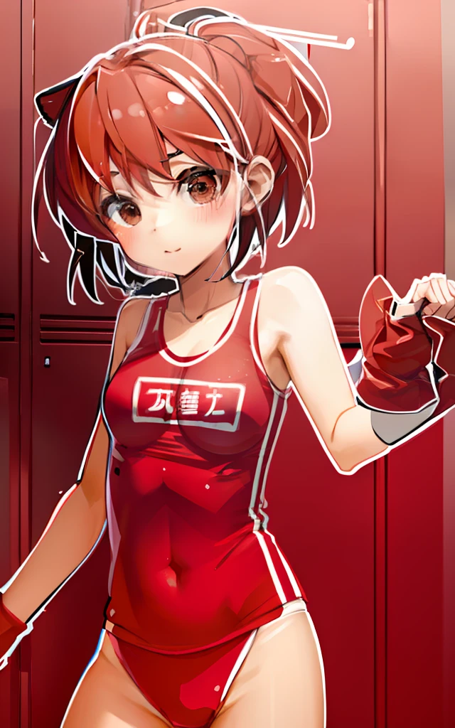 Locker Room、It's about red changing rooms, isn't it?