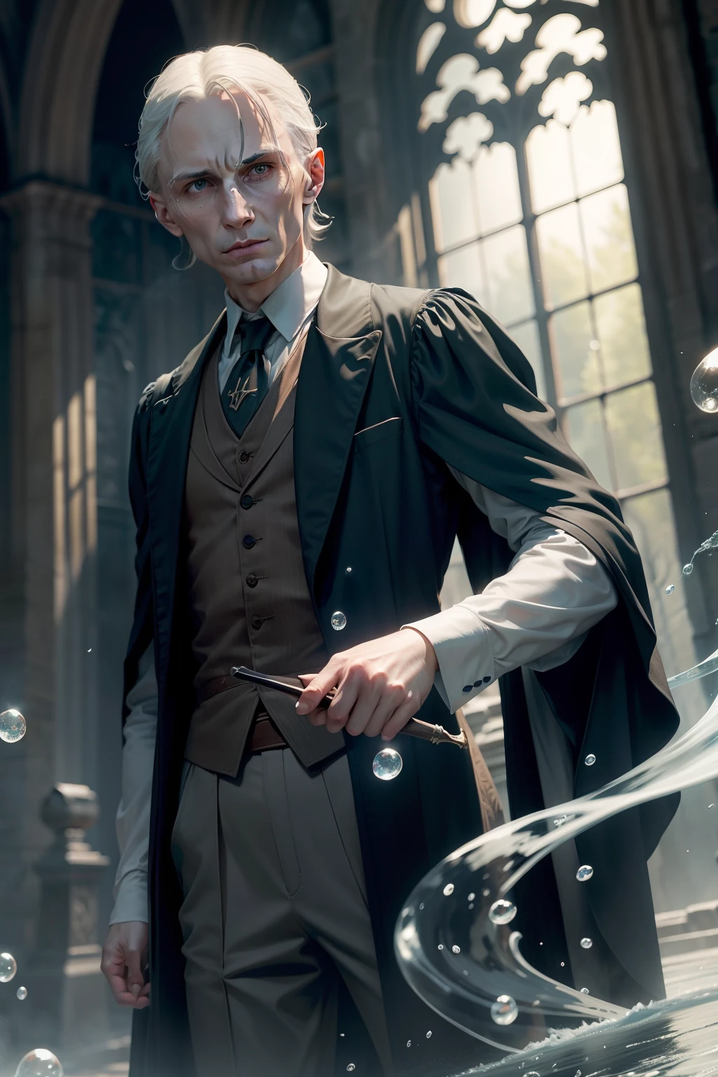 Harry Potter Voldemort dewy flowing