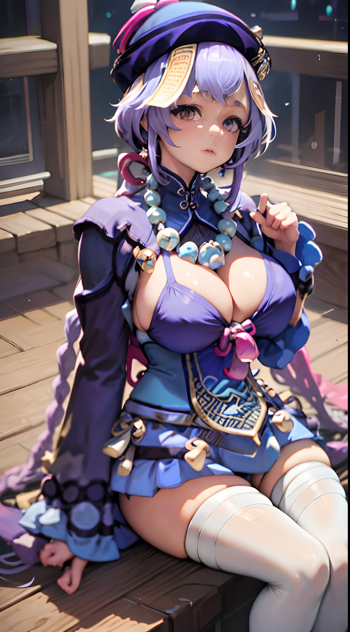 Cheers Saki | Blue Archives, Iwhole Body, (NSTDA.:1.2), (10, beste-Qualit, master-piece: 1.4), ultra-high resolution, (Realistic, photorealistic portrait: 1.48), 25-year-old girl , ( Micro Beetle View - Bikini Pass:1.11), Famous Japanese celebrities, enormous breasts, Blue Eyes, Head Tilted, cowboy shot, View from above, looking at the audience, expressionless, Beautiful Sea Zeiss f 150mm/ 2.8 Hasselblad, Whole body, foot , Ultra-Wide Angle