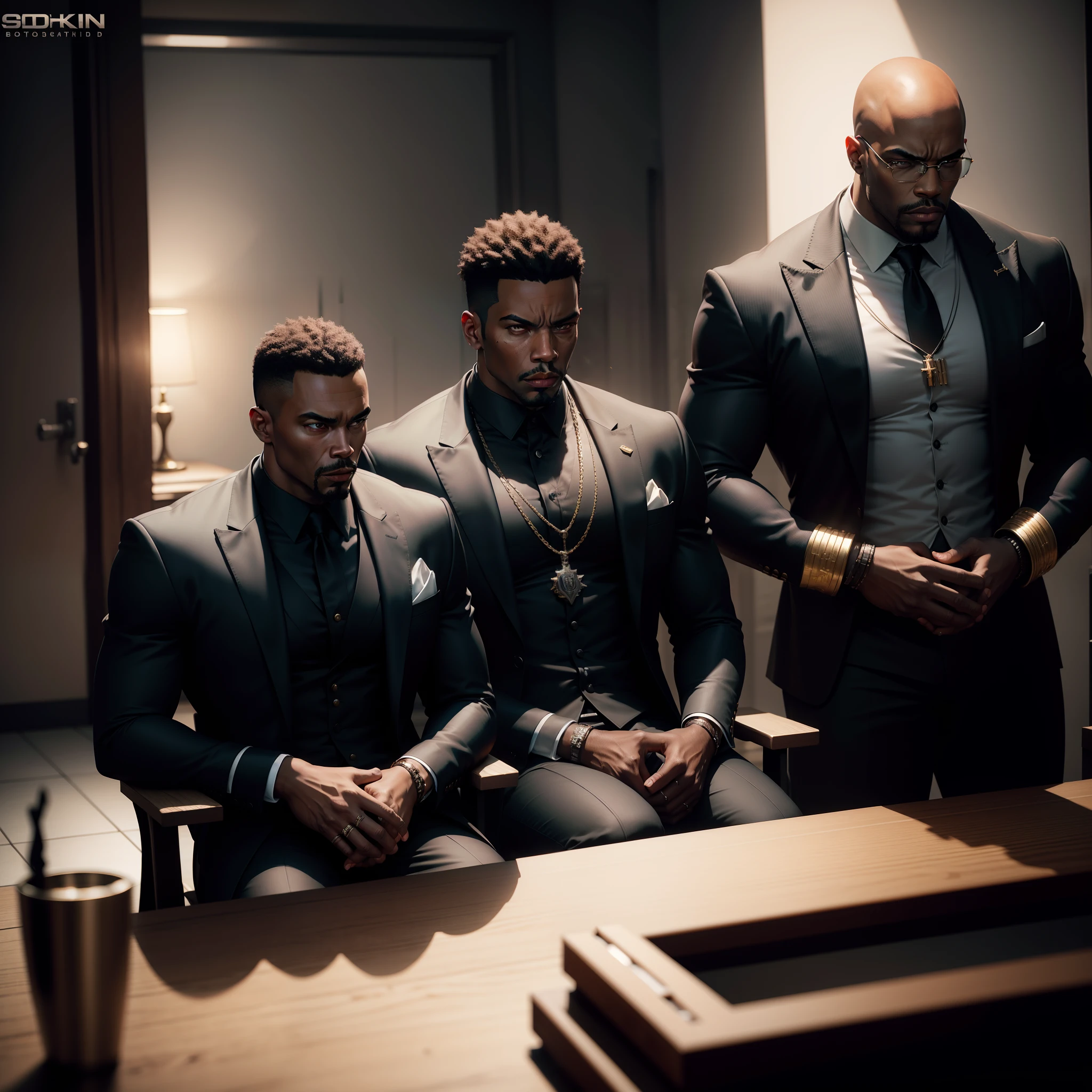 The album cover of a handsome stylish rap album