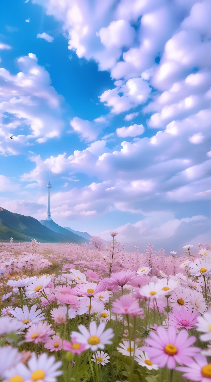 sky-high tower