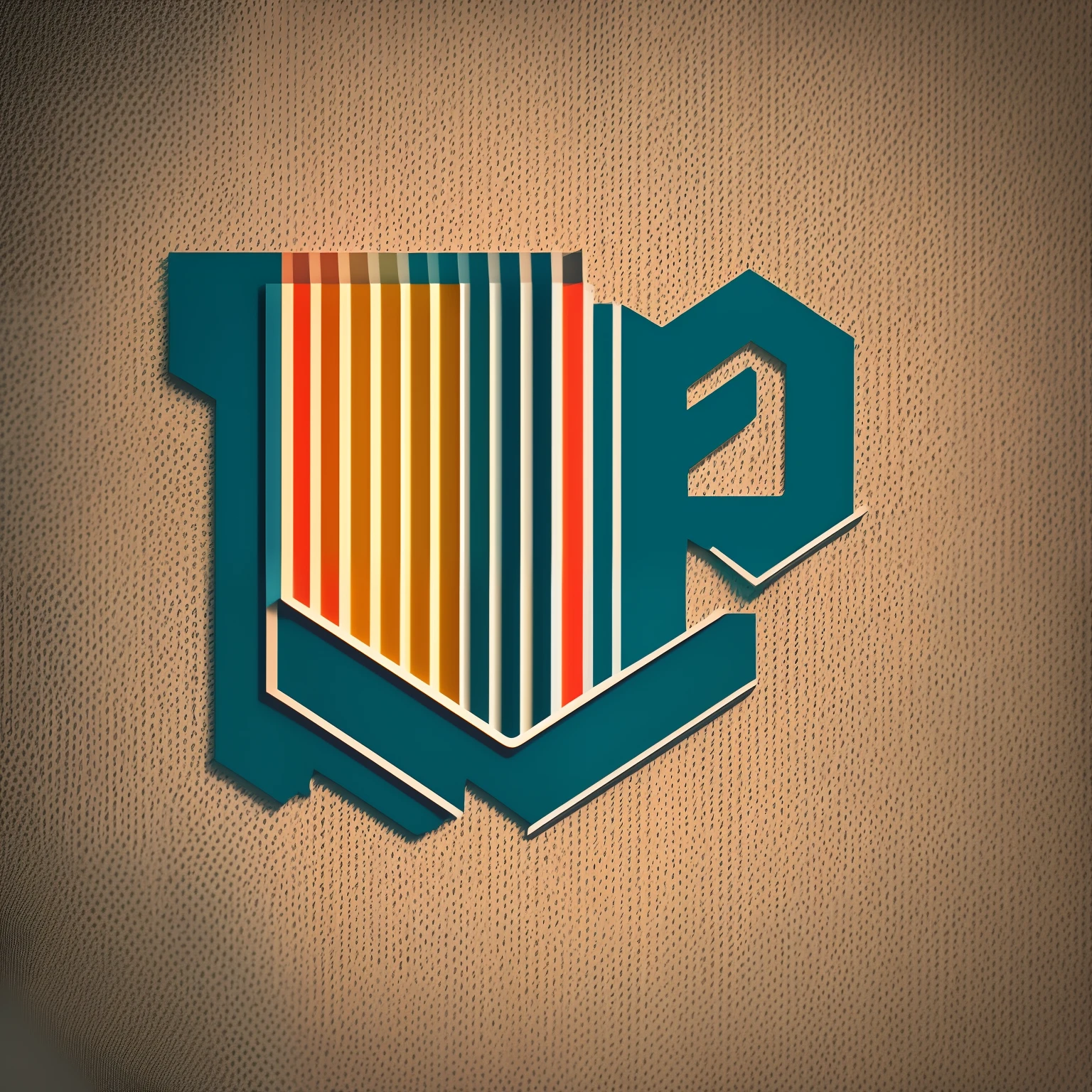 a minimalistic logo “AL”, ad hoc colors, white bakground, high resolution, 4k, high contrast, color grading --auto --s2