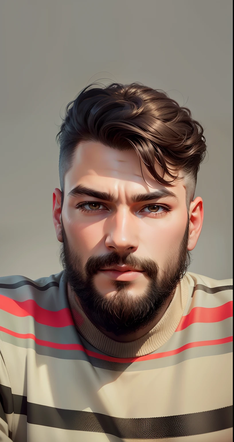 Generate image to digital art 4k resolution without changing face