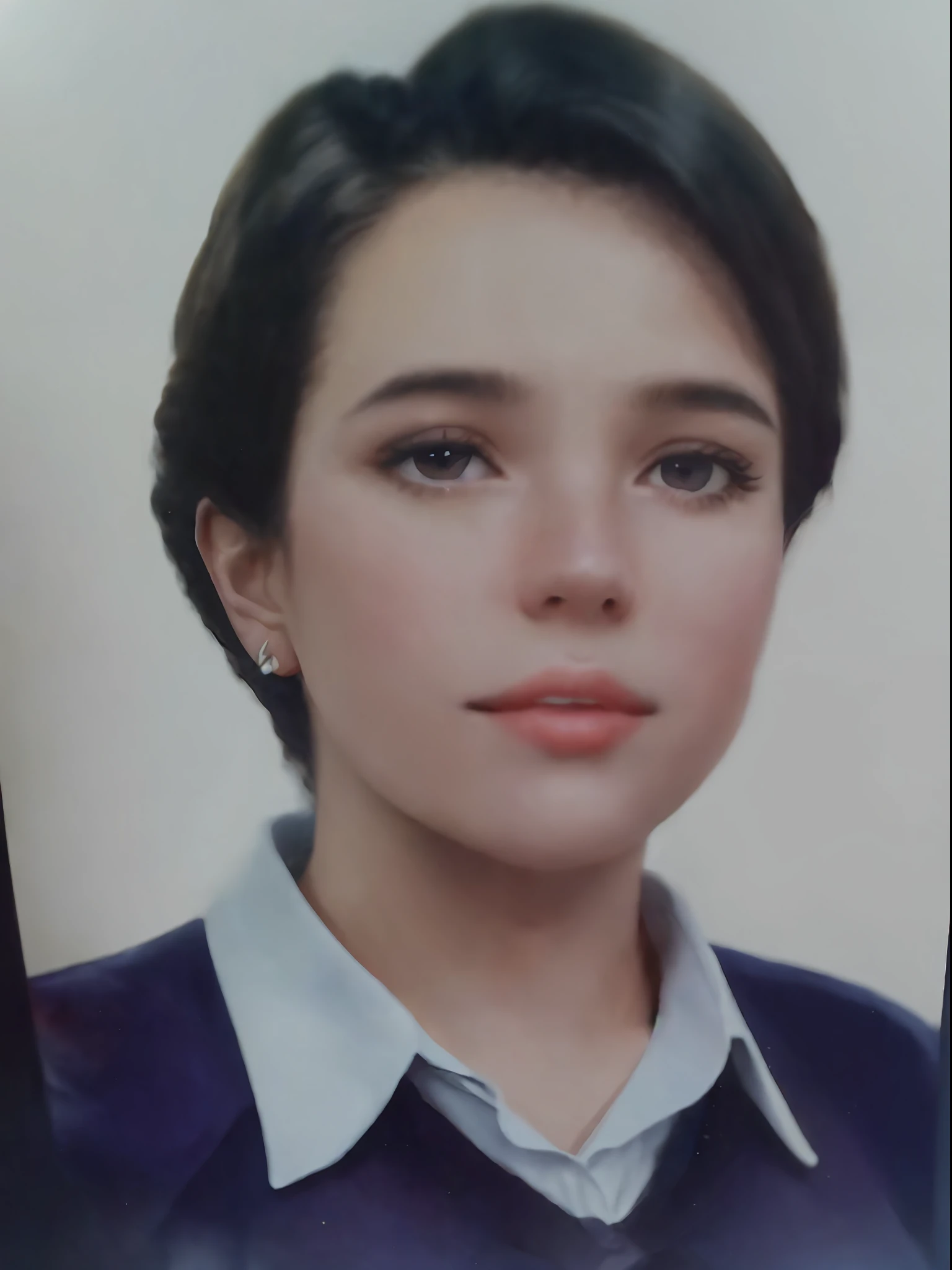 There is a picture of a woman with a tie, em torno de 1 9 anos, tomada em 1 9 9 7, tiradas no final dos anos 1980, tiradas no final dos anos 2000, photo of džesika devic, taken in the early 1990s, Estefania Villegas Burgos