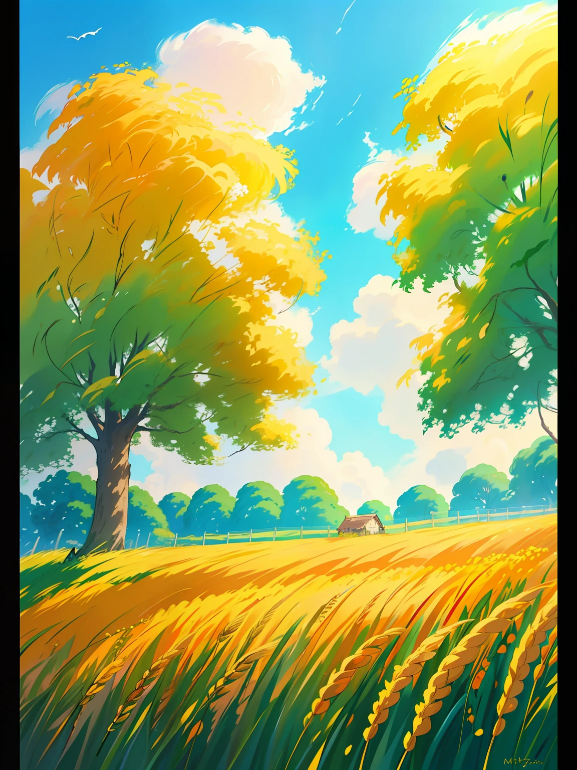 2b.1 girl with short white hair, nude in field
