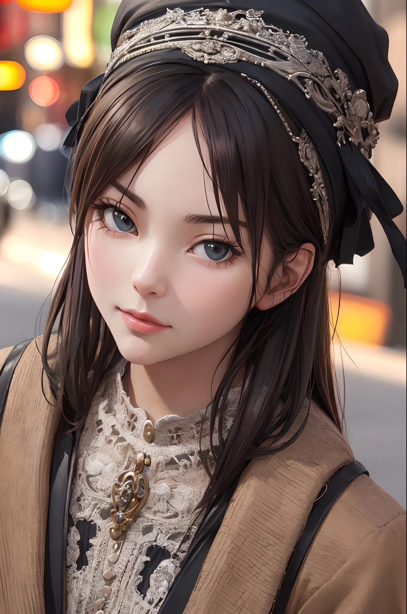 3d,
1girl, looking at viewer,  street fashion, portrait, face close up, 
masterpiece, best quality, 8k, detailed skin texture, detailed cloth texture,  beautiful detailed face, intricate details, ultra detailed