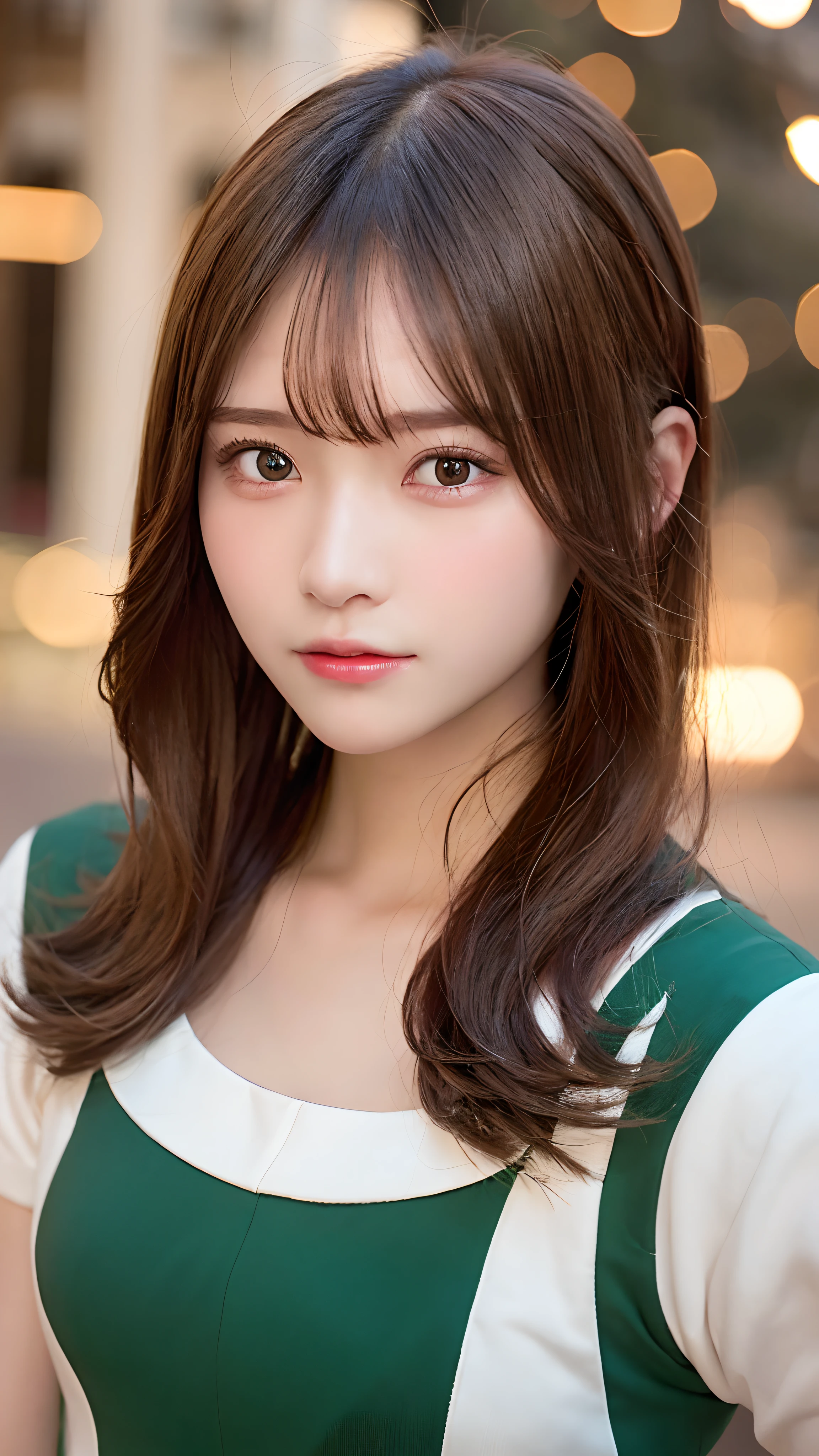 ((Best Quality, 8K, masutepiece: 1.3)), Character Miya Mobile Legends: Bang Bang , Sharp Focus: 1.2, Cute beautiful woman with perfect body: 1.4, Highly detailed face and skin texture, Natural skin without makeup, Detailed eyes, Christmas Girl, Realistic, Ultra Detail