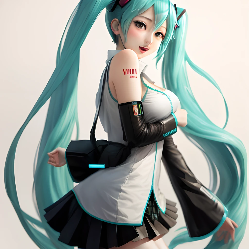 Big breasts Hatsune Miku
