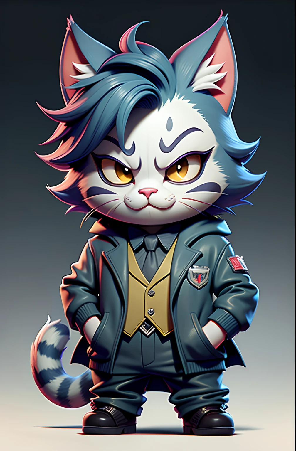 C4tt4stic, The Joker, Cats,kawaii,greys　frontage　Know