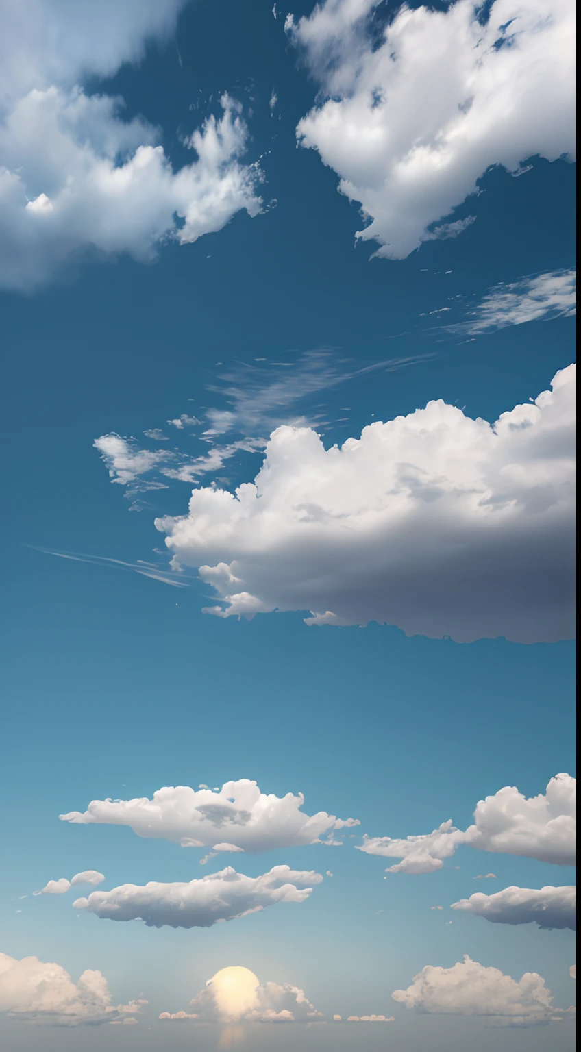 Skysky,Clouds,Thick clouds,photorealestic,natural soft light,hyper-detailing,4k